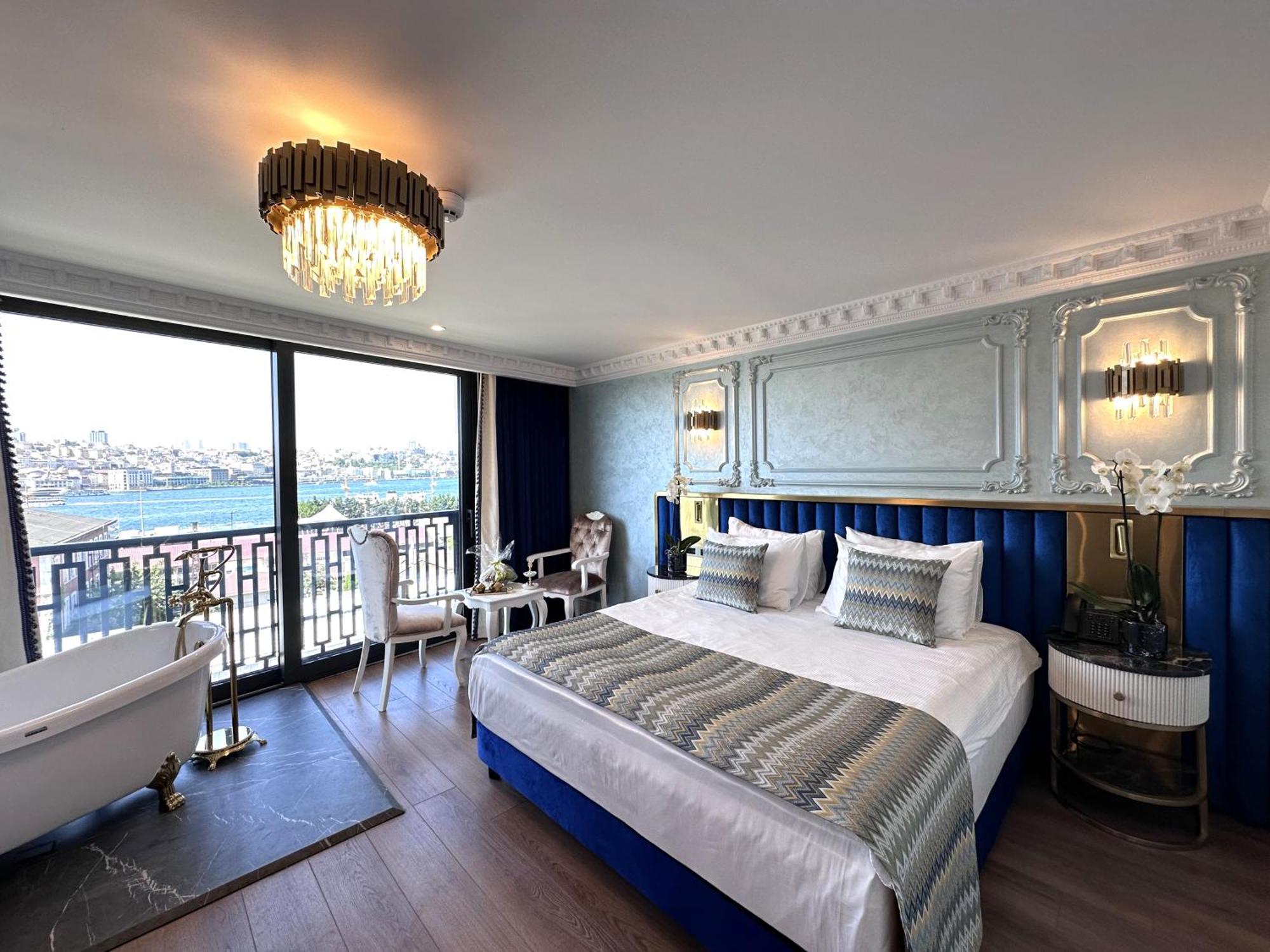 Golden Horn Bosphorus Hotel Istanbul Rom bilde